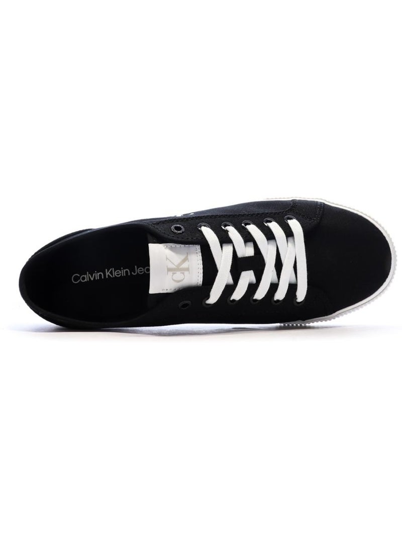Baskets Homme Calvin Klein Jeans Noir Blanc - Kiabi