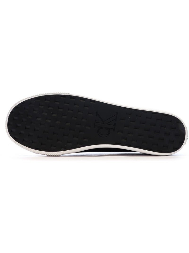 Baskets Homme Calvin Klein Jeans Noir Blanc - Kiabi