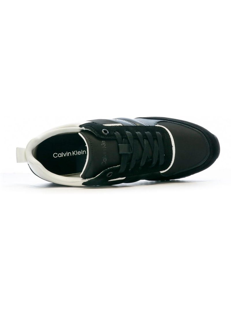 Baskets Homme Calvin Klein Jeans Noir - Kiabi