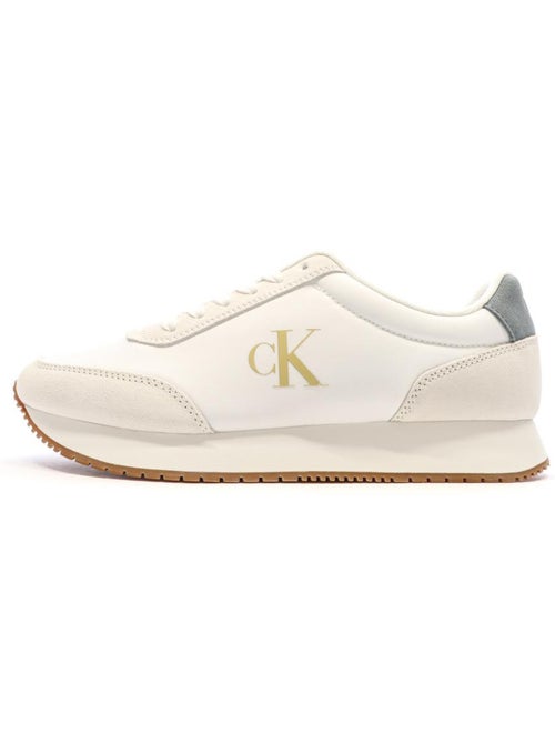 Baskets Homme Calvin Klein Jeans Retro - Kiabi Baskets Homme Calvin Klein Jeans Retro - Kiabi
