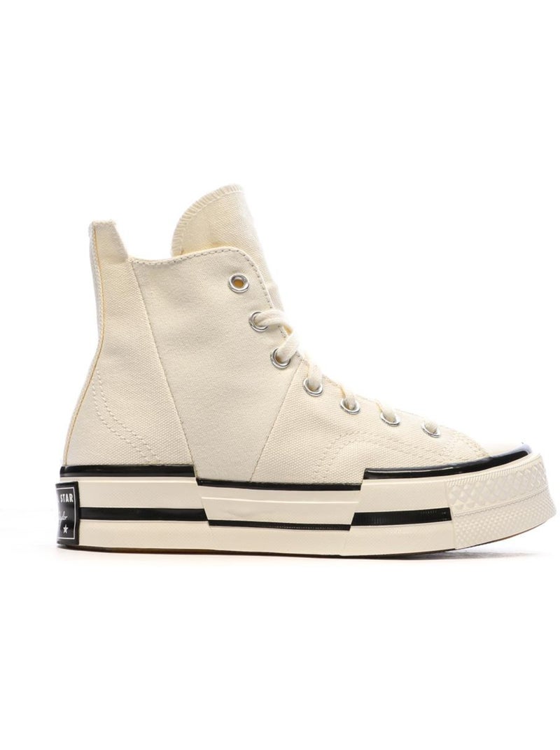 Baskets   Homme Converse Chuck 70 Plus Canvas A00915C Blanc - Kiabi