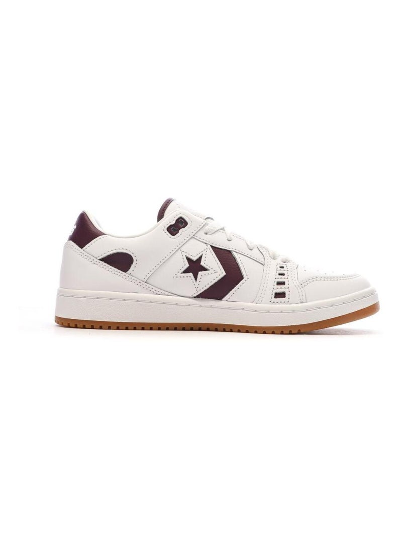 Baskets Homme Converse Leather Blanc - Kiabi