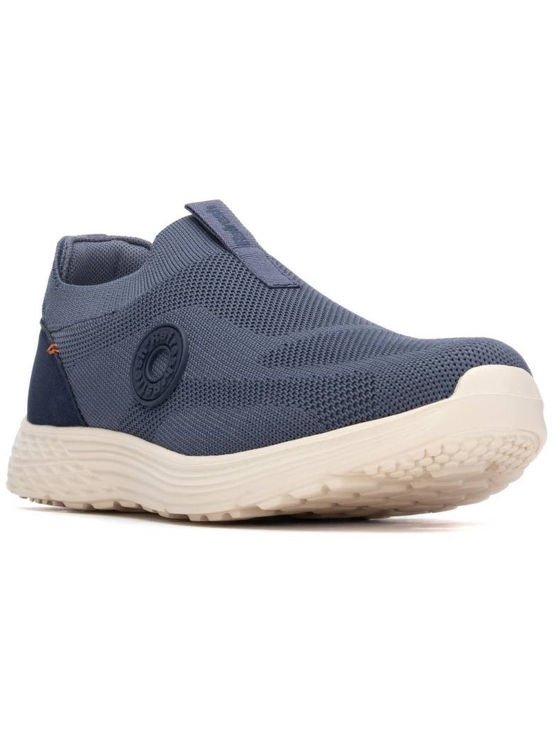 Baskets homme élastiques Bleu - Kiabi