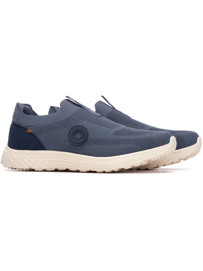 Baskets homme élastiques Bleu - Kiabi