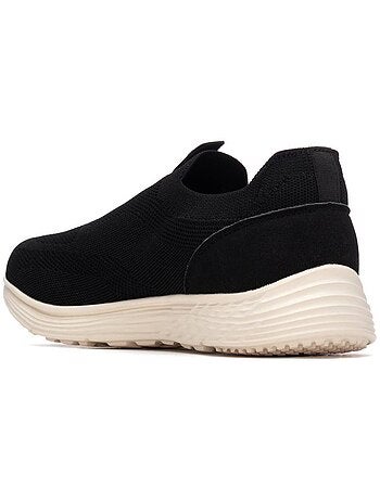 Baskets homme élastiques