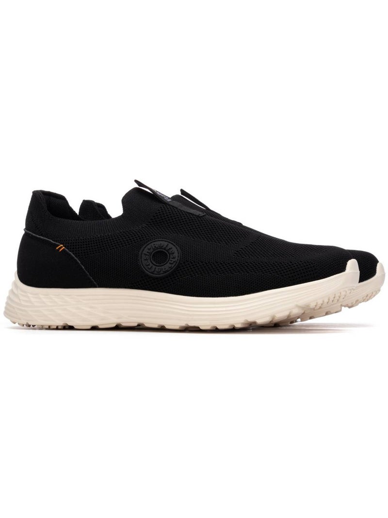 Baskets homme élastiques Noir - Kiabi