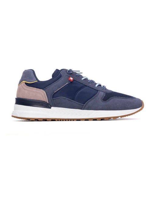 Baskets homme en cuir - Kiabi