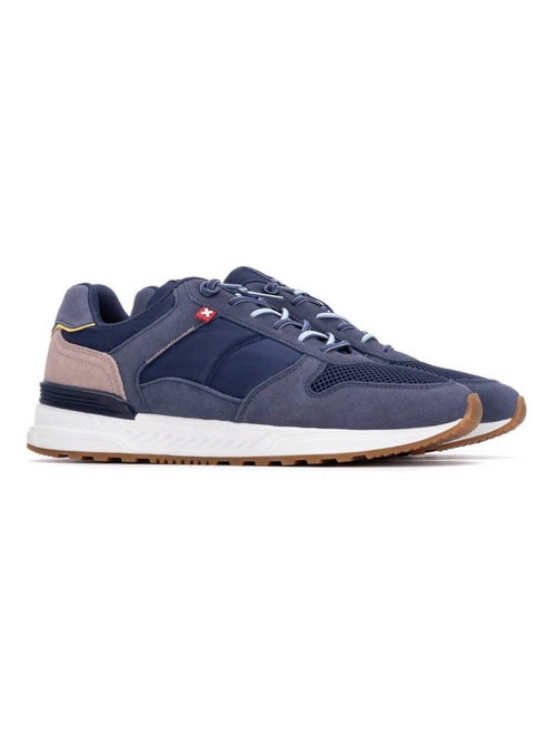 Baskets homme en cuir - Kiabi