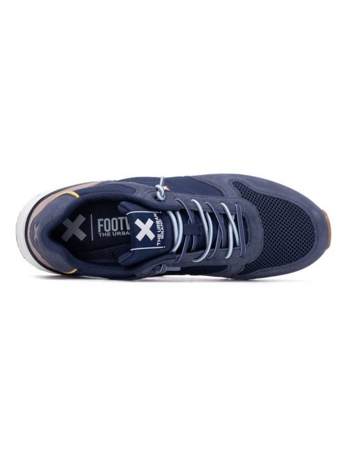 Baskets homme en cuir - Kiabi