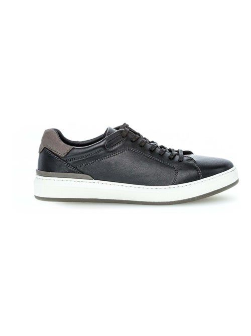 Baskets homme  en cuir lisse Gabor - Kiabi