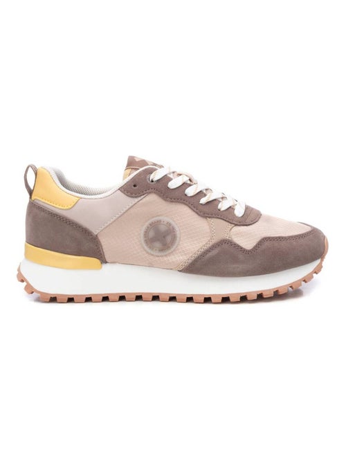 Baskets homme en cuir - Kiabi