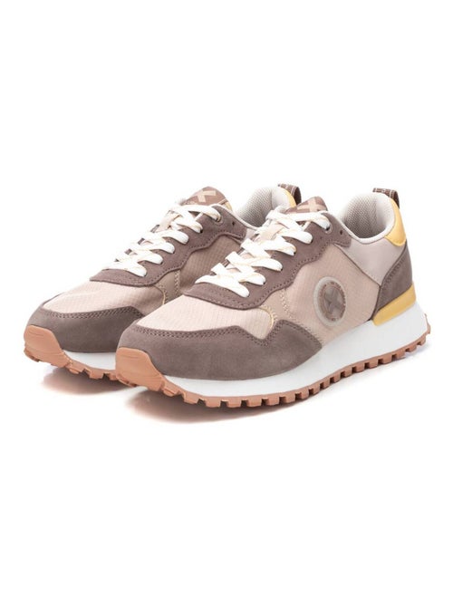 Baskets homme en cuir - Kiabi