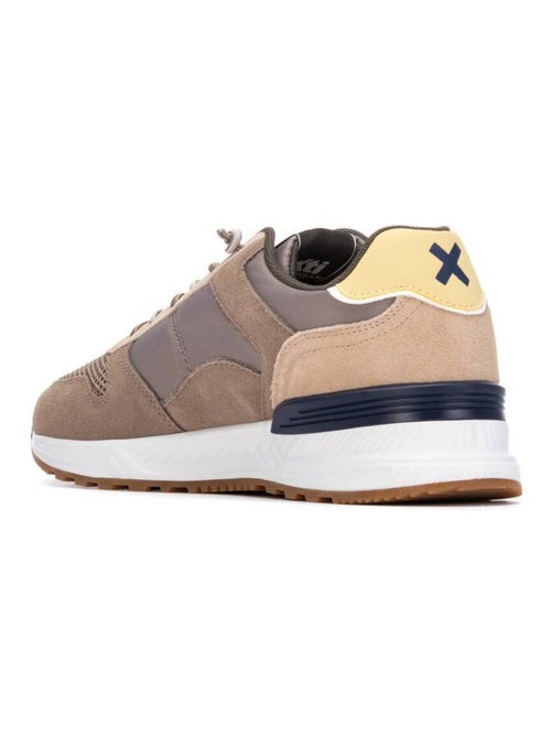 Baskets homme en cuir - Kiabi