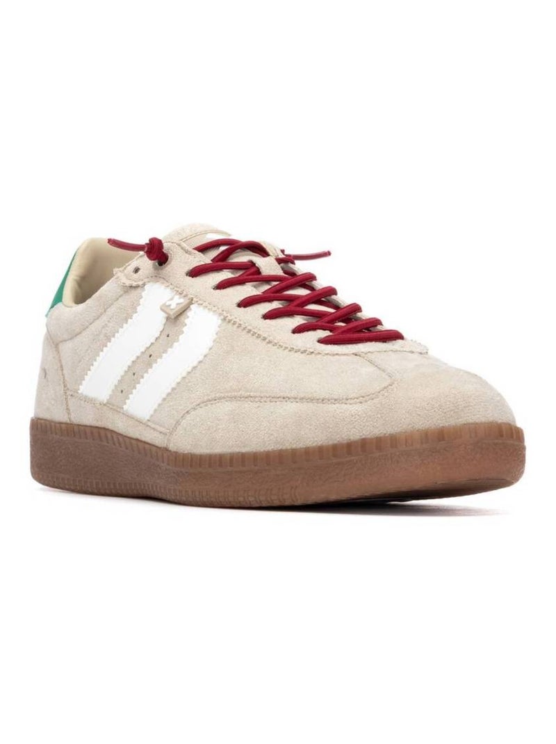 Baskets homme en toile Beige - Kiabi