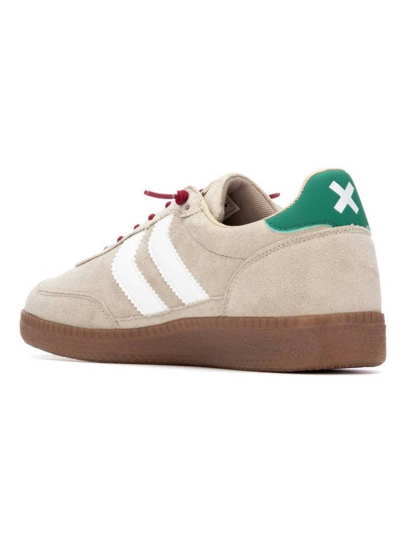 Baskets homme en toile Beige - Kiabi