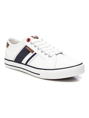 Baskets homme en toile