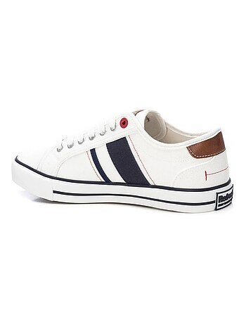 Baskets homme en toile