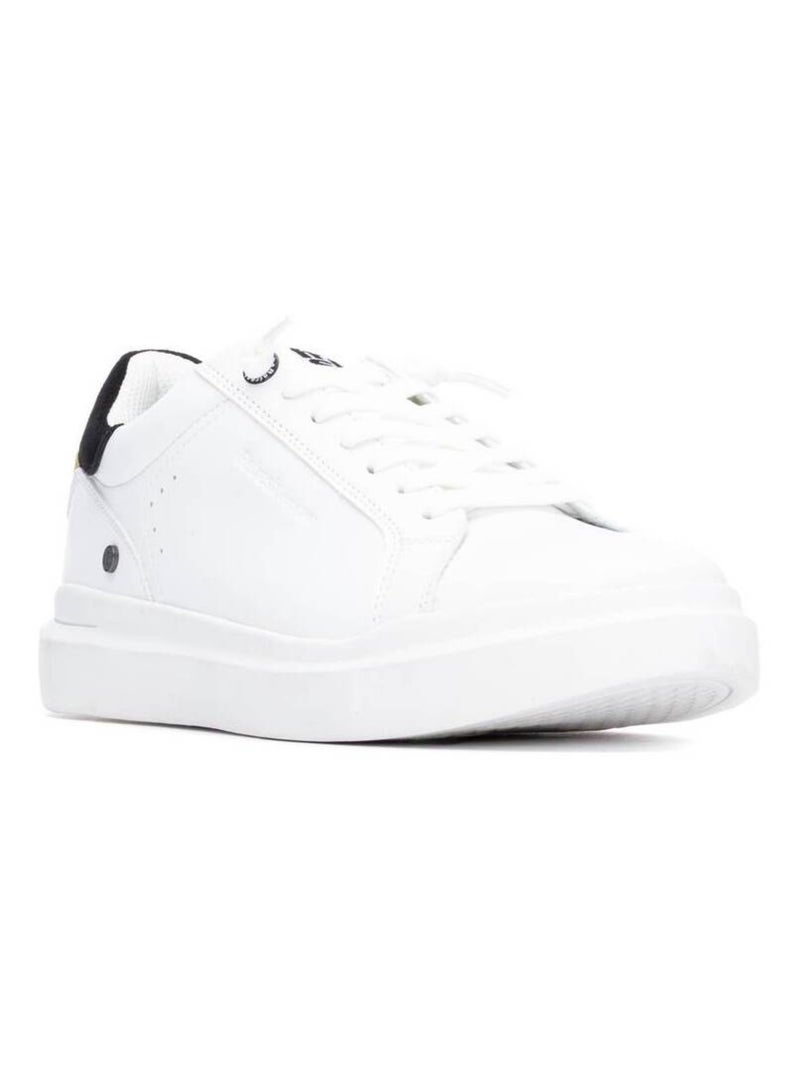 Baskets homme en toile Blanc - Kiabi