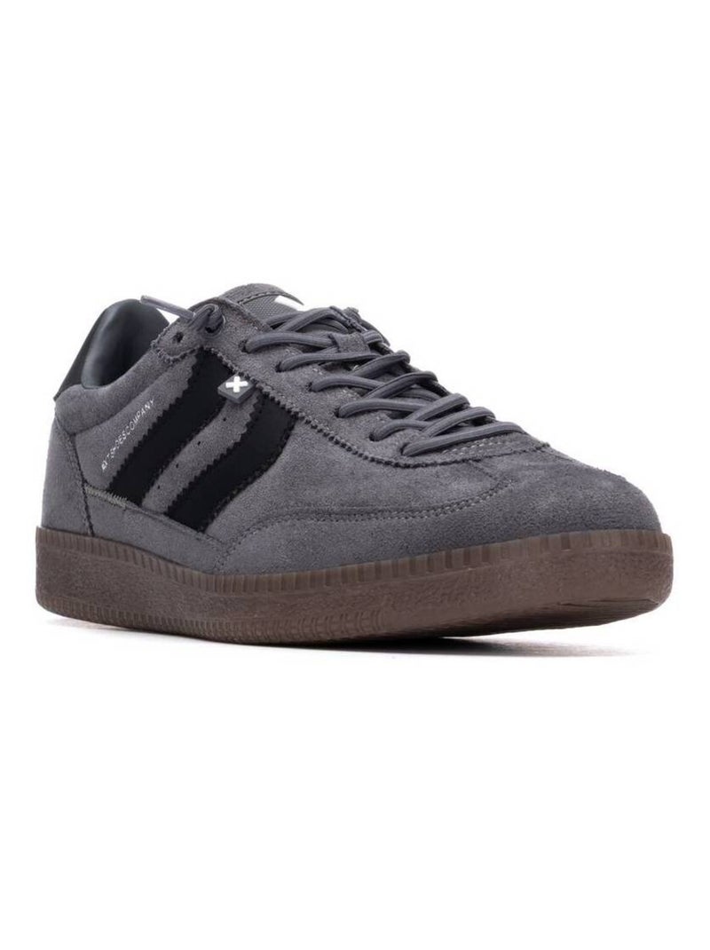 Baskets homme en toile Gris - Kiabi