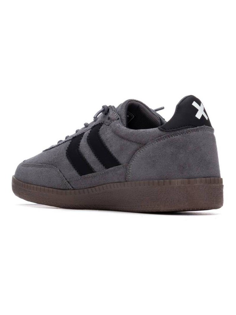 Baskets homme en toile Gris - Kiabi