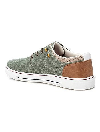 Baskets homme en toile