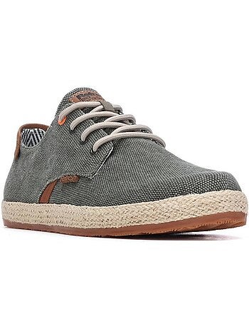 Baskets homme en toile