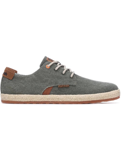 Baskets homme en toile - Kiabi