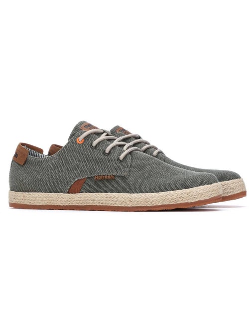 Baskets homme en toile - Kiabi