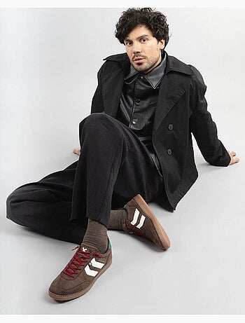 Baskets homme en toile