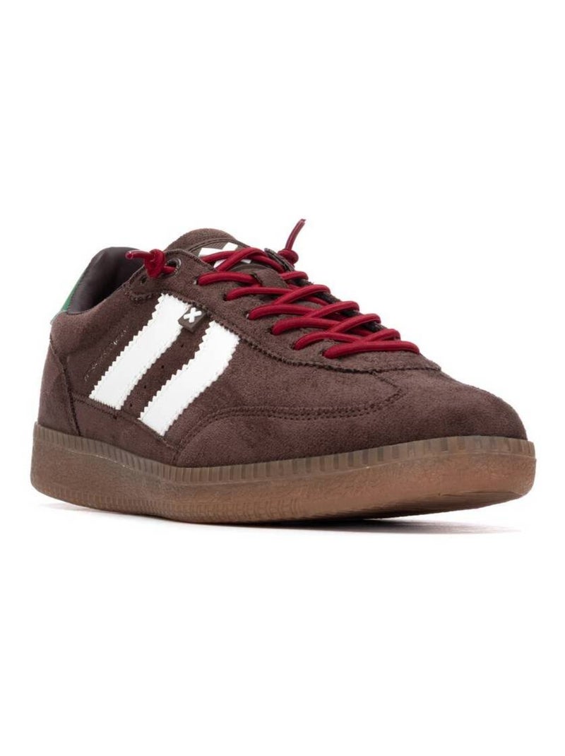 Baskets homme en toile Marron - Kiabi