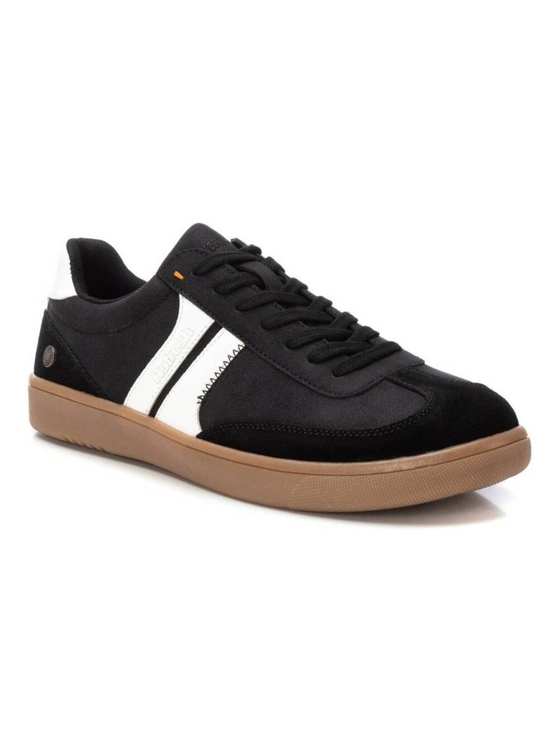 Baskets homme en toile Noir - Kiabi