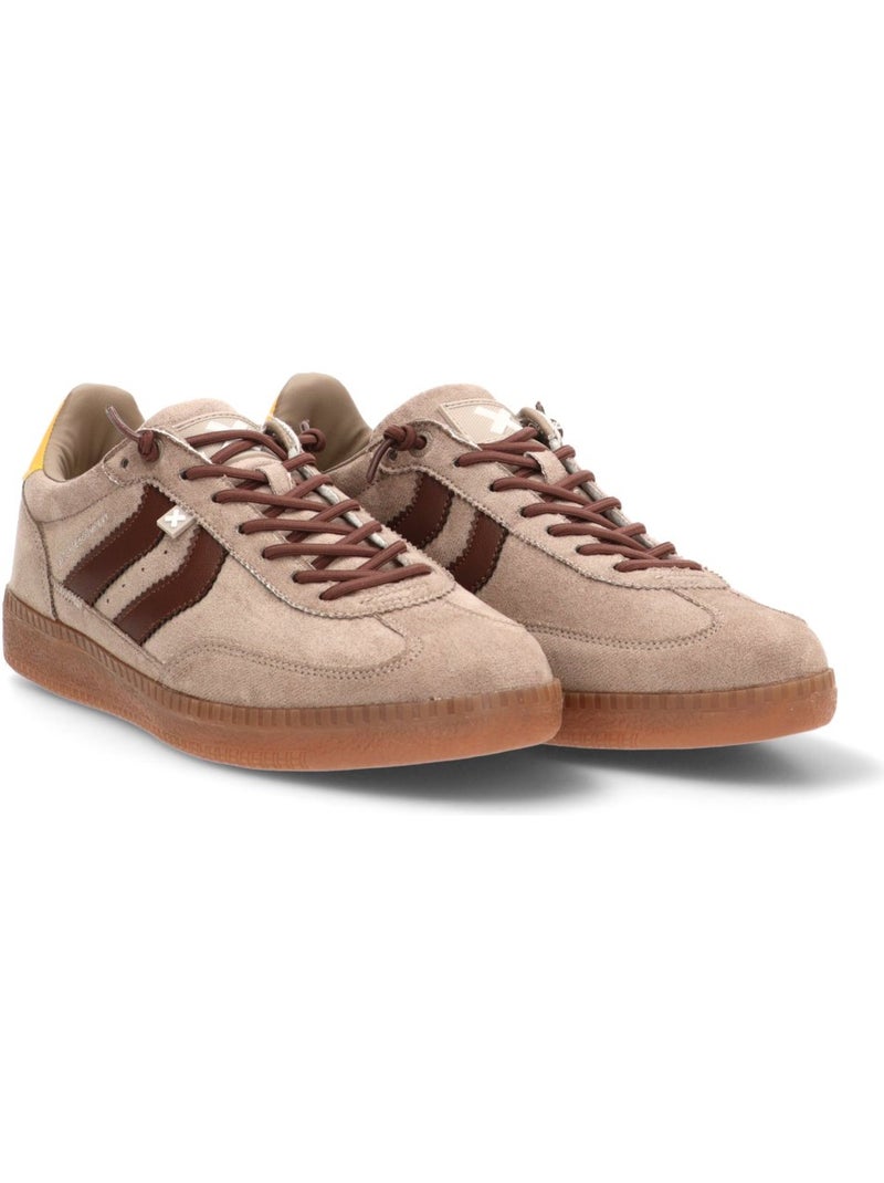 Baskets homme en toile Taupe - Kiabi