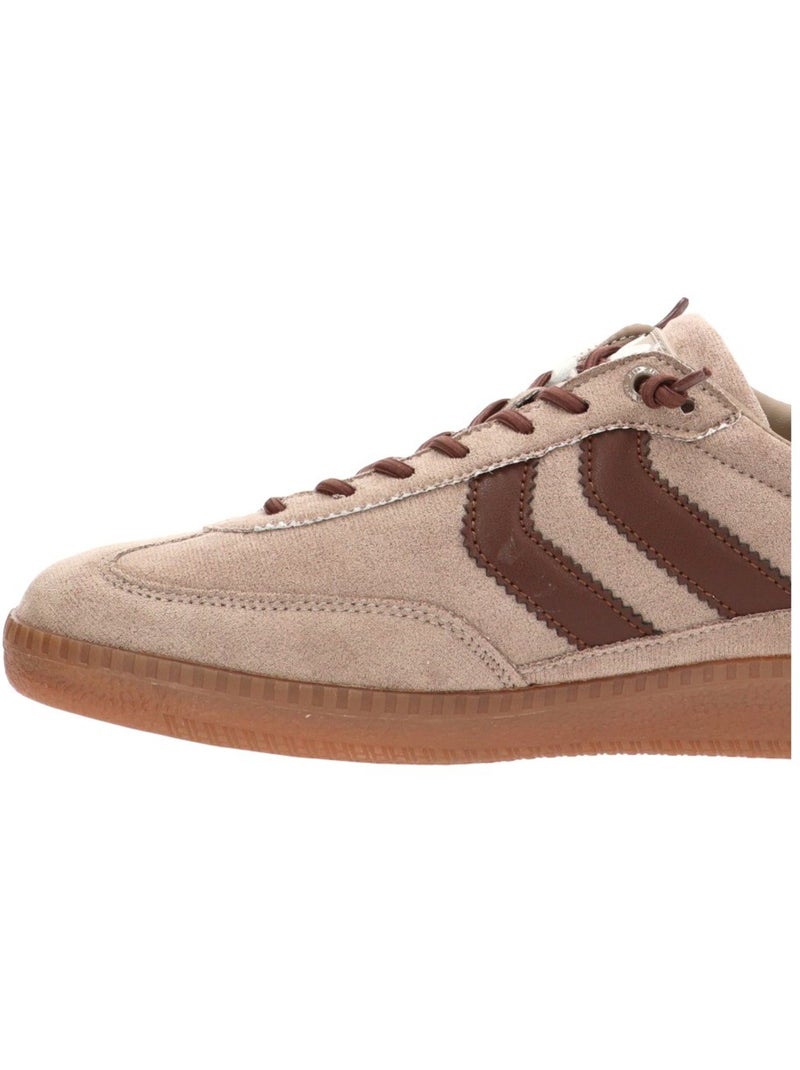 Baskets homme en toile Taupe - Kiabi
