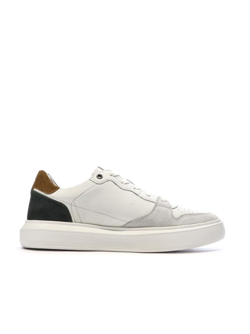 Baskets  Homme Geox Deiven Blanc - Kiabi