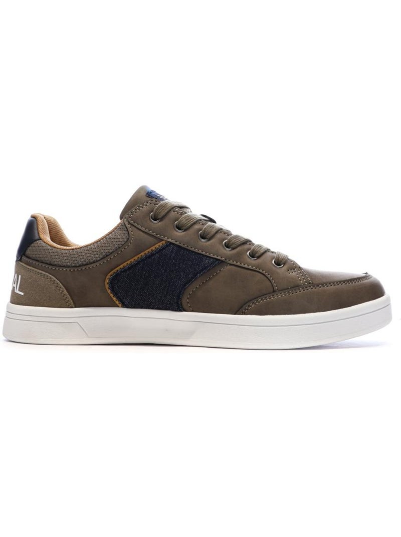 Baskets homme kaporal Marron cappuccino - Kiabi