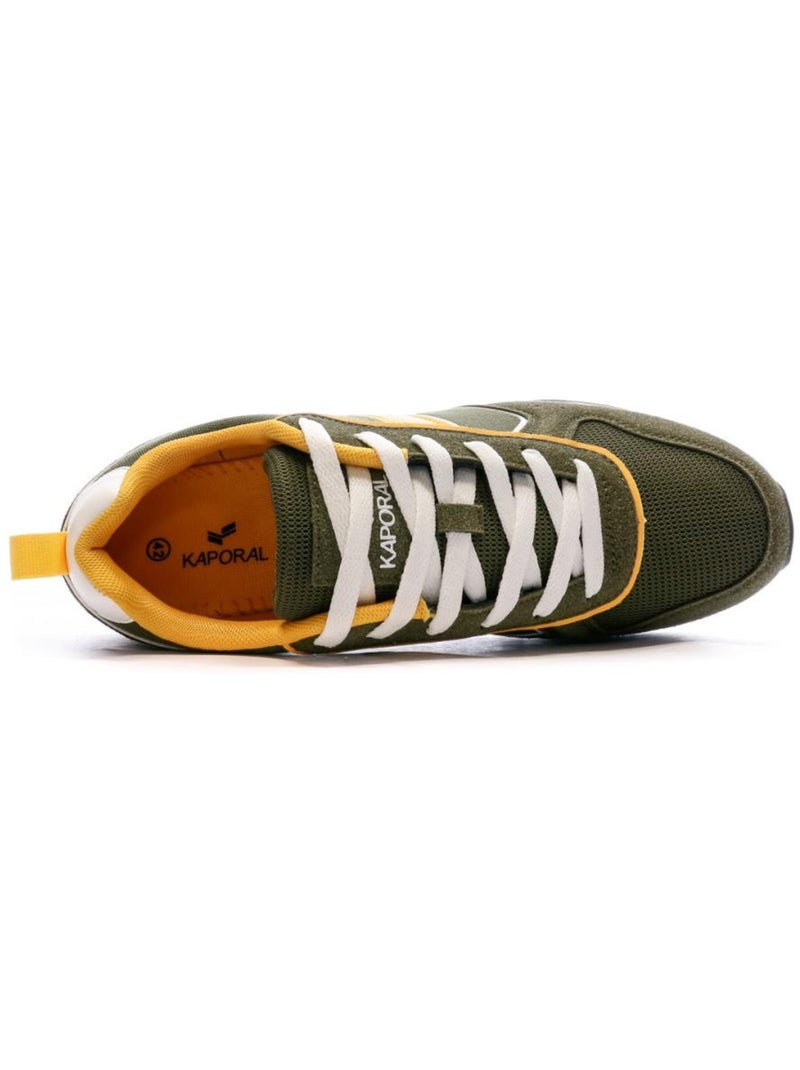 Baskets homme kaporal Vert kaki clair - Kiabi