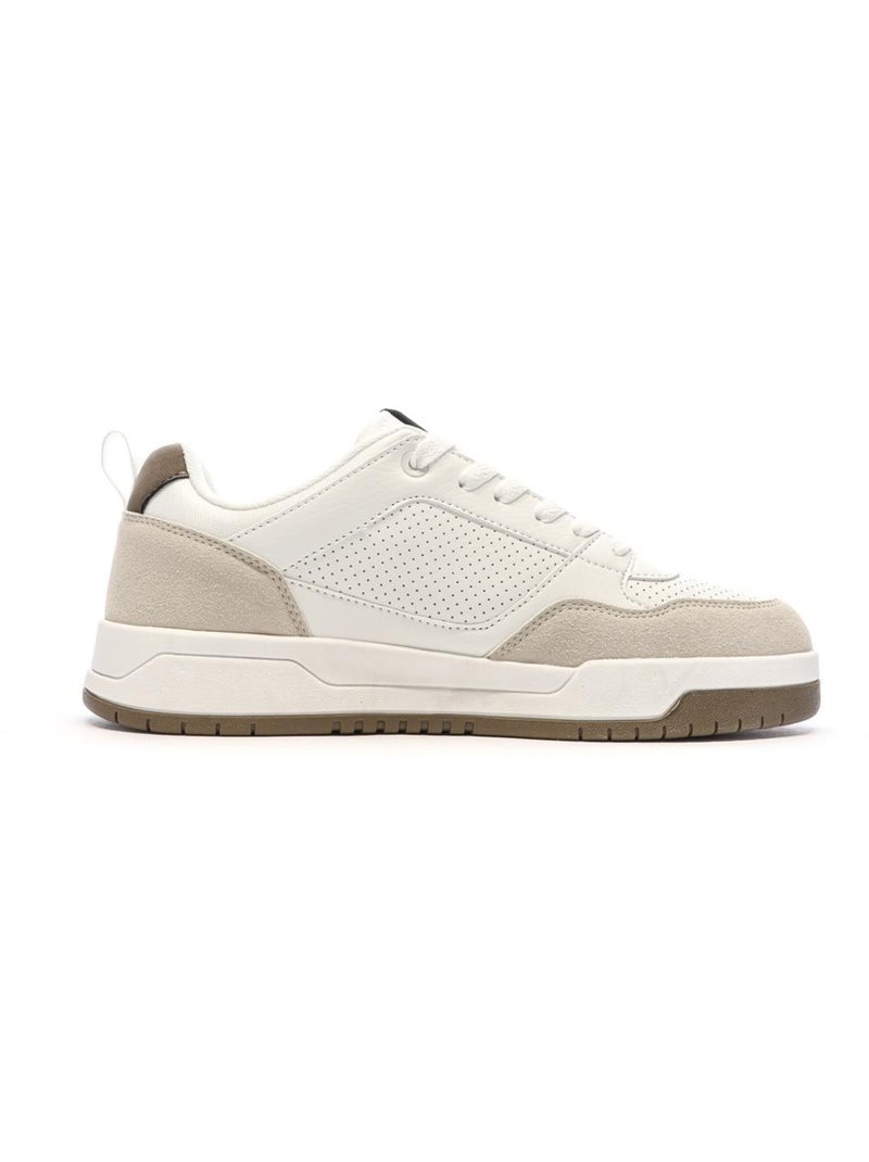 Baskets Homme Kappa Blanc Beige - Kiabi