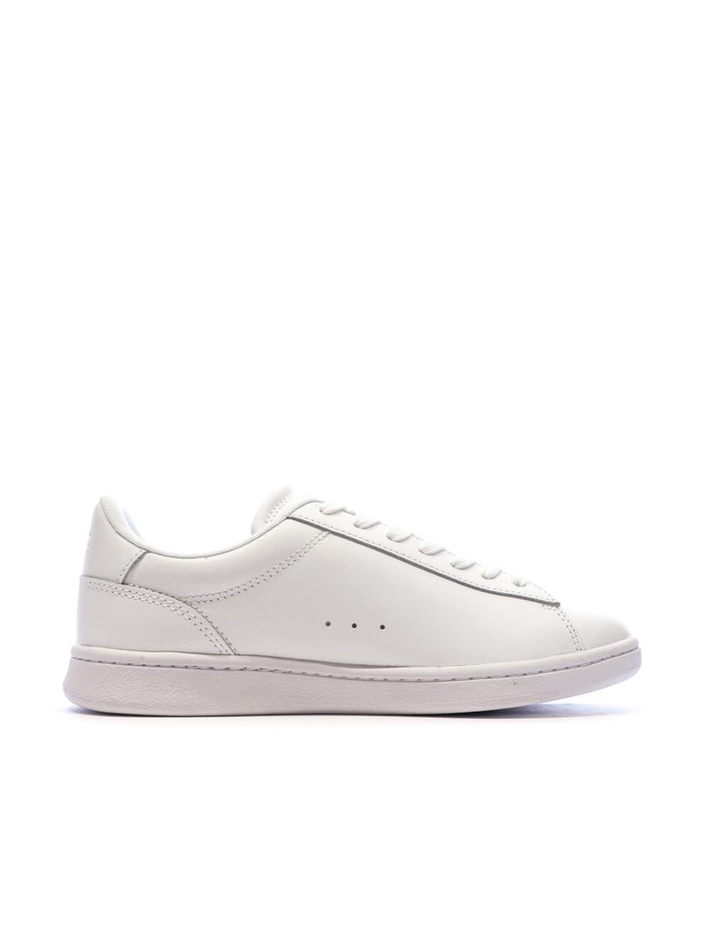 Baskets  Homme Lacoste Carnaby Blanc - Kiabi