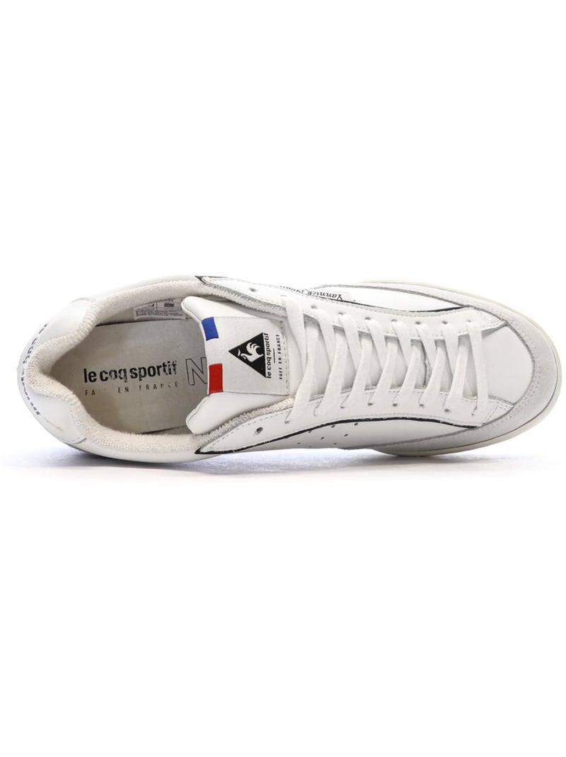 Baskets Homme Le Coq Sportif Blanc Beige - Kiabi