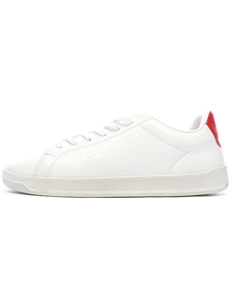 Baskets   Homme Le Coq Sportif Courtgalo Blanc - Kiabi