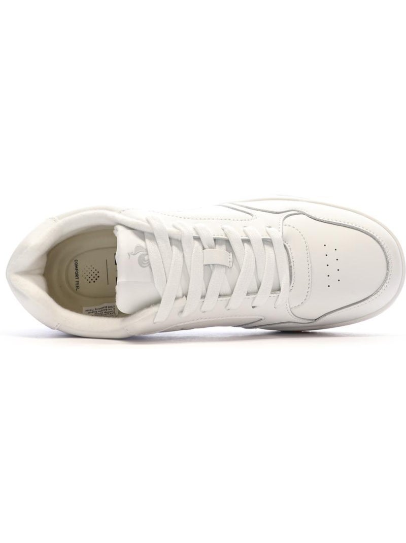 Baskets  Homme Le Coq Sportif  Master Optical Blanc - Kiabi