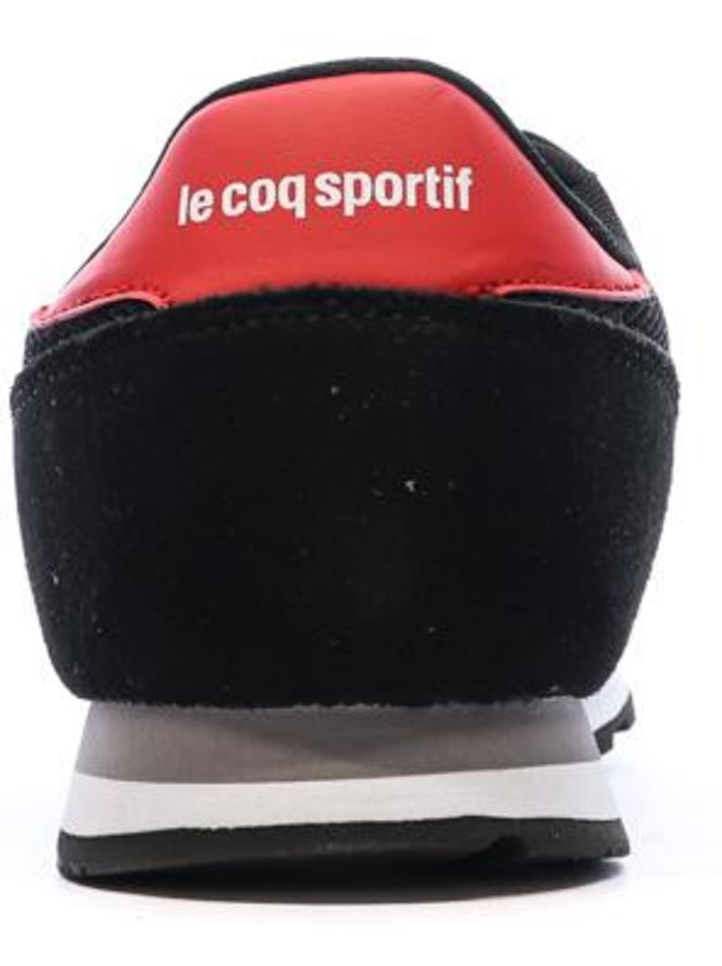 Baskets Homme Le Coq Sportif Noir Rouge Blanc - Kiabi