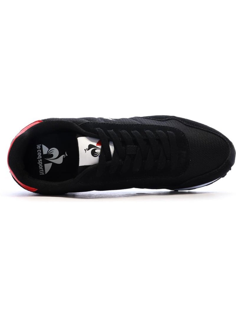Baskets Homme Le Coq Sportif Noir Rouge Blanc - Kiabi