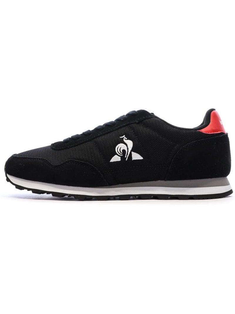 Baskets Homme Le Coq Sportif Noir Rouge - Kiabi