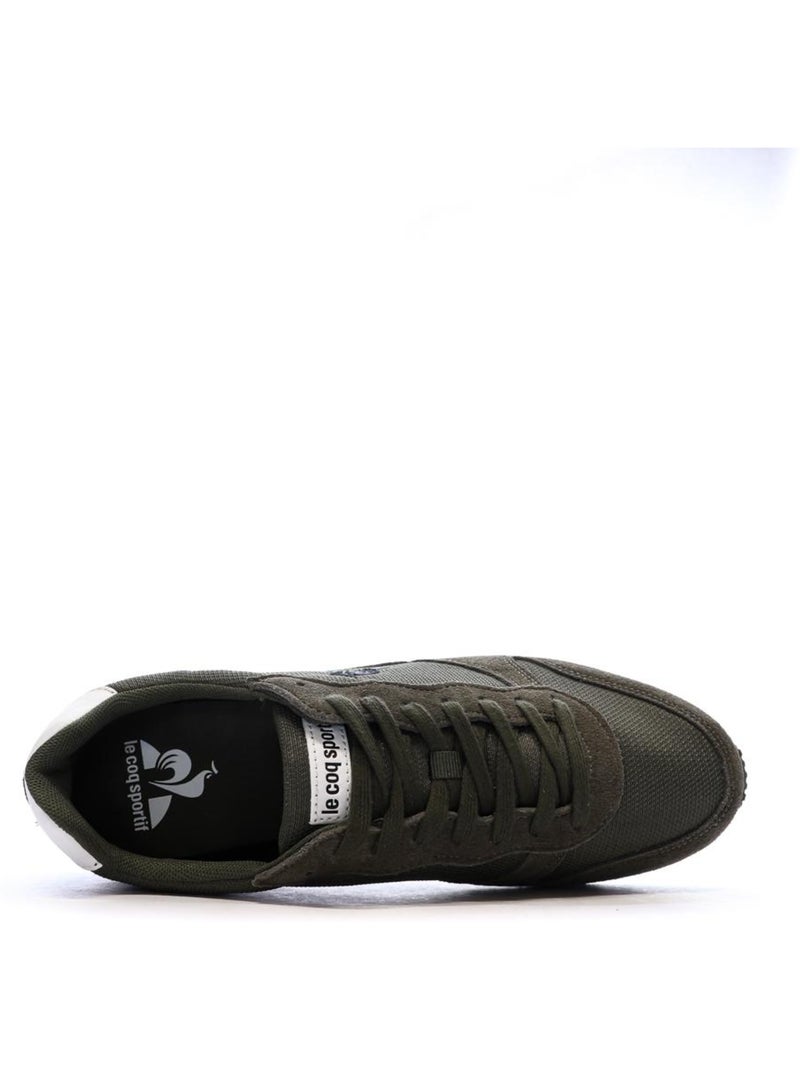 Baskets Homme Le Coq Sportif Vert kaki clair - Kiabi
