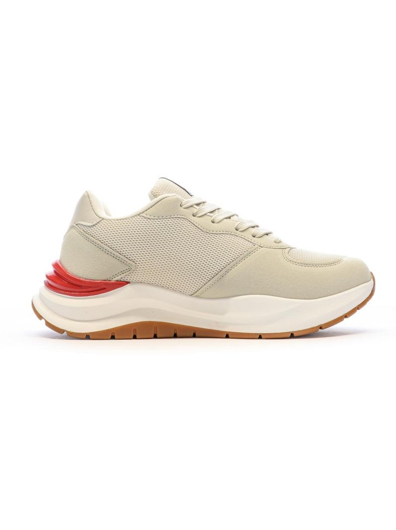 Baskets Homme Lotto Beige - Kiabi