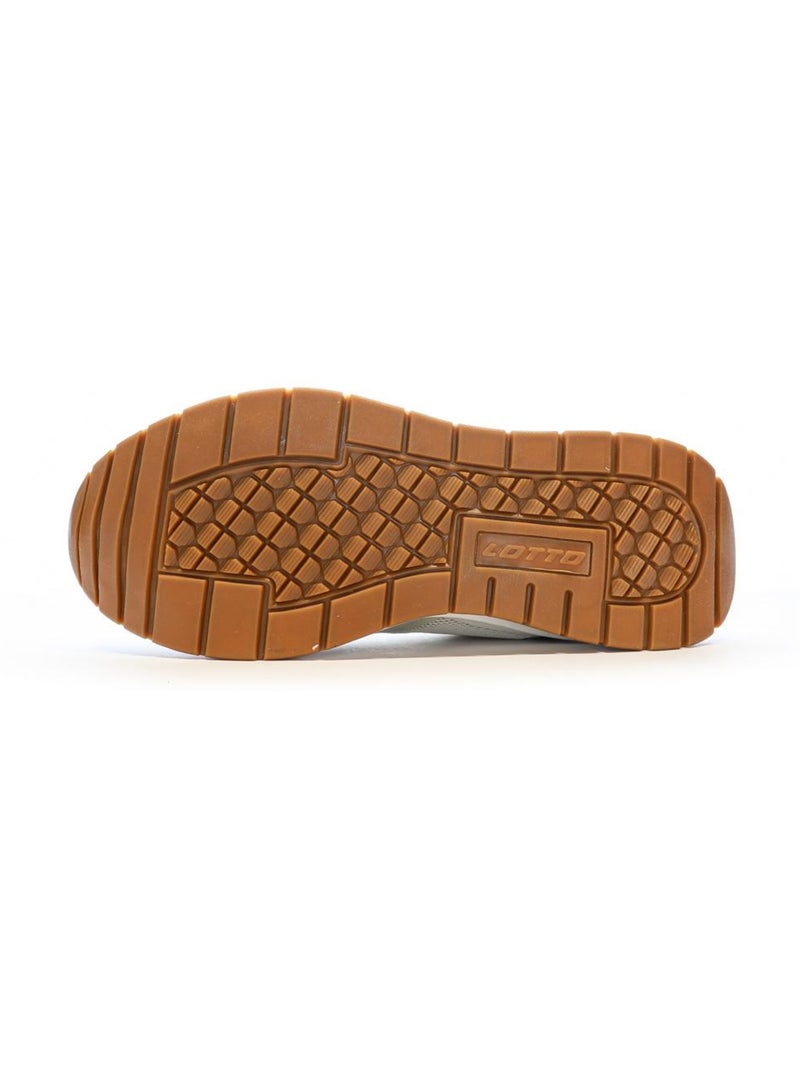 Baskets Homme Lotto Beige - Kiabi