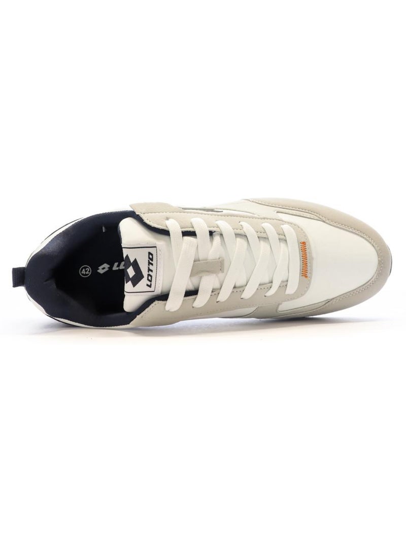 Baskets Homme Lotto Blanc - Kiabi