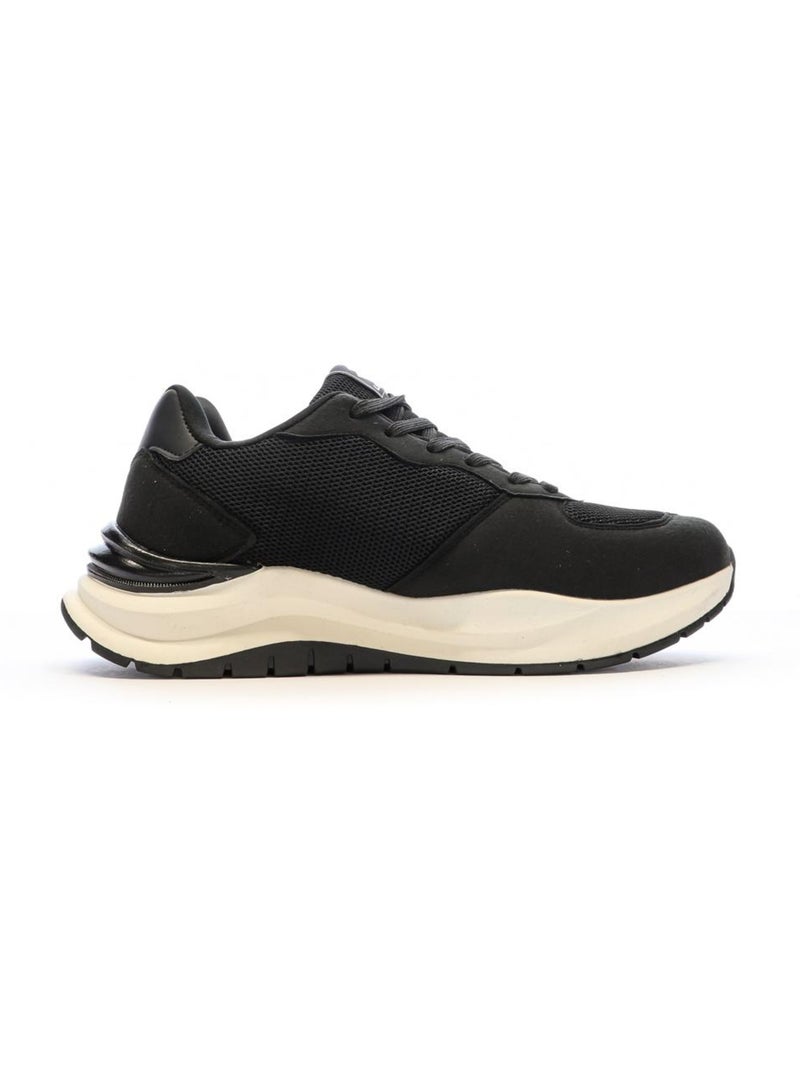 Baskets Homme Lotto Noir Beige - Kiabi