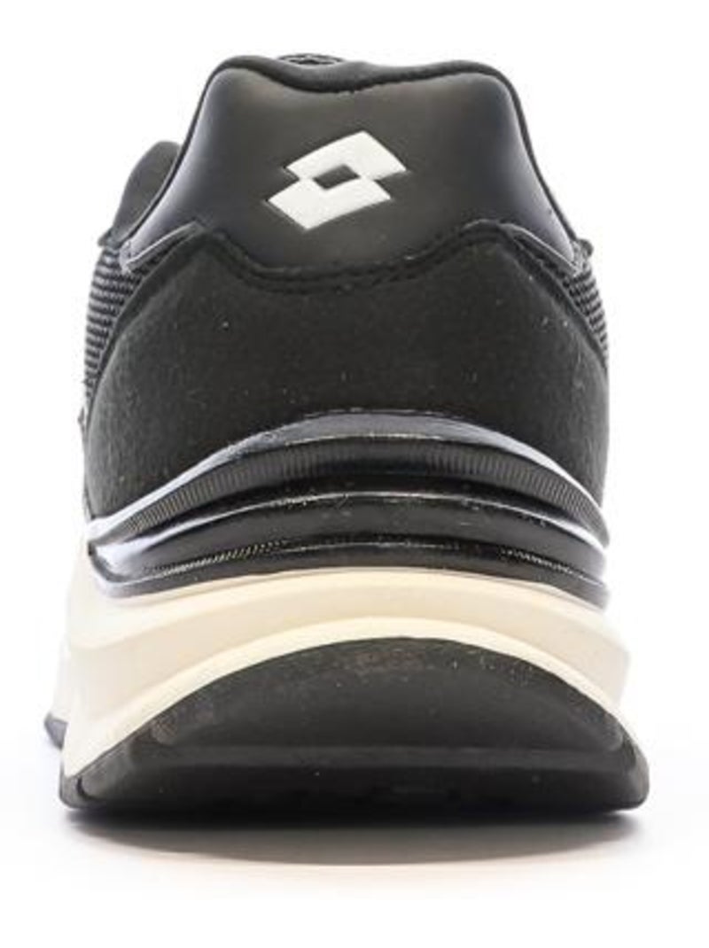 Baskets Homme Lotto Noir Beige - Kiabi